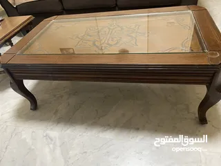  4 بوفيه تلفزيون ماركه آشلي الامريكيه وطاوله وسط