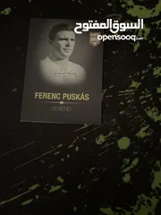  1 كرت موقع للاعب بوشكاش نادر جدا