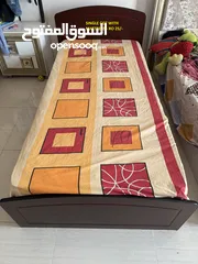  1 Single cot with Mattress