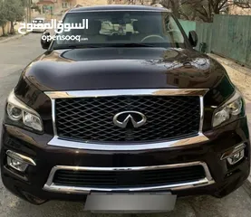  2 انفينتي QX80 موديل 2016