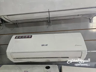  1 مكيف جريت 1 طن انفيرتير مستعمل بحالة الوكاله A+++ شامل توصيل وتركيب