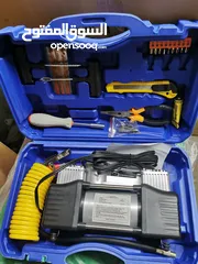  3 منفاخ سيارة مع عده بنشر