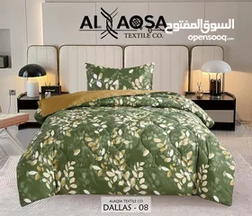  7 كمفورتر نفخ مفرد   3 قطع  شرشف وملف ووجه مخدة   مقاس الشرشف 160_220 مقاس الملف 90_200_30 نوم وراحة