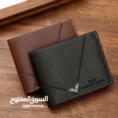  2 Slim Wallet for mens  2 colours available  coffee & black