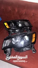  1 Jeep Grand Cherokee headlights with xenon lights
