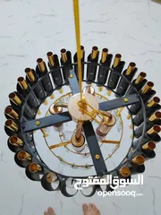  1 ثريات عدد 2 مع المصابيح كاملة