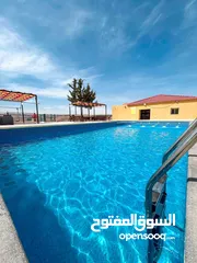  3 مزرعة وشاليه اركان جرش _خلف جامعة فيلادلفيا _تبعد عن دوار صويلح ربع ساعة