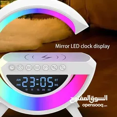  5 سماعه 4 في 1  سماعه بلوتوث شحن و شاحن خلوي و اضائه و ساعه منبه سماعات و شاحن