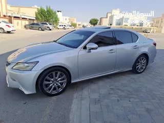  10 لكزس GS350 موديل 2014 دفريشن فل اوبشن نظييفه وجميلة جدا