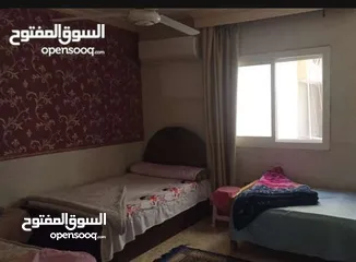  2 من المالك مباشرةوبدون عمولة شقة مفروشة مكيفة في فيصل ع كعبيش الرئيسي بجوار الشيشيني مريوطية