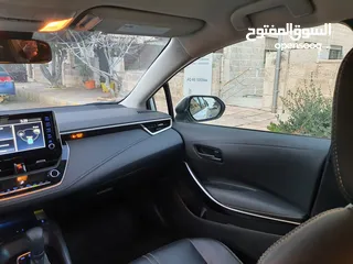  22 تويوتا كورولا 2022 XLE فحص كامل فل كامل جلد تدفئة شاحن وايرلس كراسي كهروباء ياباني بطارية ليثيوم
