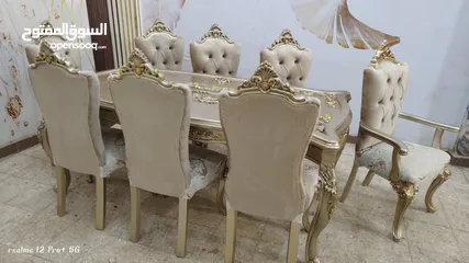  11 سفره تحفه منك يا ( مفروشات بشار انتيك الرسمية) سفره مصرري خشب زااان كاااامل ح