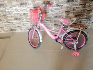  3 بسكليتين بحاله جيده قياس 16