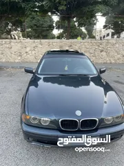  1 بي ام  e39 دب 520i موديل 1999 اصلي فحص كامل ثاني مالك في الاردن  قابل للفحص في داخل الشركة