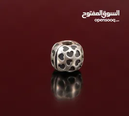  4 شارم فواصل فضة لأساور PANDORA أصلي و عادي