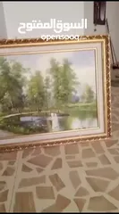  2 برواز فخم وثقيل مرسوم رسم وليست مطبوعة