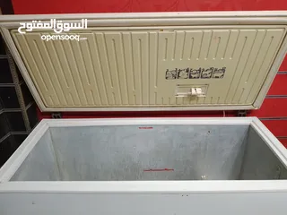  3 فريزر بطح حجم كبير مستعمل للبيع