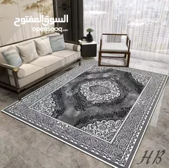  1 سجاد مزخرف اوروبي بتصميم جديد