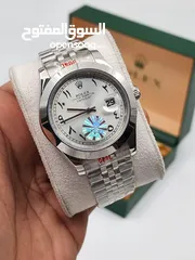  19 ساعات رولكس هاي كوالتي جميع الاصدارات جوده عاليه جدا استالس استيل ومتوفر جميع الماركات مع المرفقات