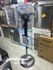  2 مراوح سونا 18 انش ستاند وجنب باسعار حرق