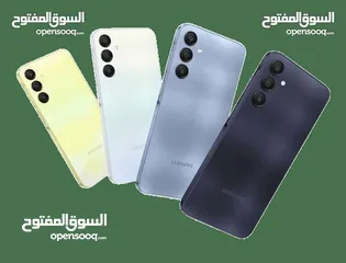  3 samsung galaxy A25 5G  جلاكسي كفالة 128G /  ايه  Bms 256G