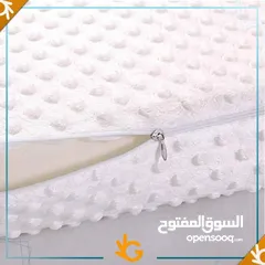  4 مخده الفوم الطبيه وساده نوم طبيه مع وجه خارجي ثوب مخدة وسادة مخدات