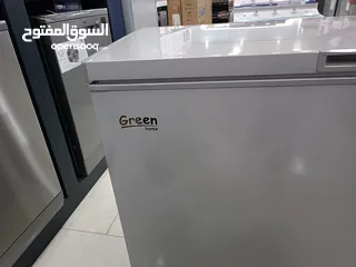  3 عرض نااار على فريزر بطح جرين هوم 200 لتر مع سله و 300 لتر سلفر بسعر حرق