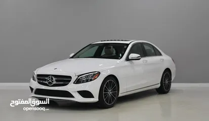  2 Mercedes-Benz C 300 2,410 AED Monthly Installment  2 Years Warranty  Free Insurance +  Ref#R639255