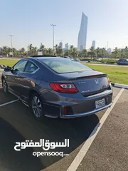  6 HONDA ACCORD COUPE 2015 حالة نادرة صبغ وكالة  سيرفيس منتظم  فل بدي كيت  سبويلر  وتواير ميشلان جديد