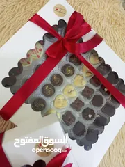  2 شوكولاتة بلجيكيه محشيه شغل فخم