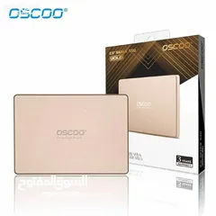  4 هارد دسك داخلي أس أس دي 256GB OSCOO GOLD 3D NAND 20X SPEED DESKTOP - LAPTOP   GAMING SSD 2.5 INCH