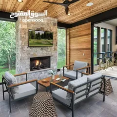  4 أحدث وأجمل اطقم رتان وخيزران واثاث المعدنيه والمرجيح ودكورات
