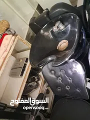  3 عدة صالون حلاقة مكونة من 3 كامترات مع موري+3 كراسي حلاقة+مغسلة