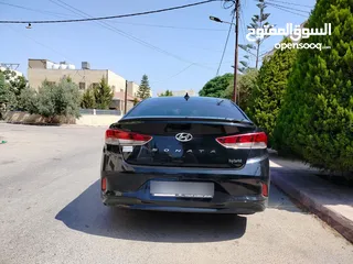  9 هيونداي سوناتا 2018 7جيد بحال الشركه ممشى قليل  استخدام شخصي مرفق ورقة الفحص