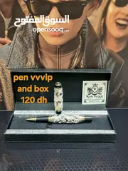  6 أقلام للبيع مع الصندوق