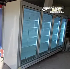  27 ثلاجات دلي عابدين زجاج مستقيم  وزجاج محني +ثلاجات عرض مفتوح ومغلق