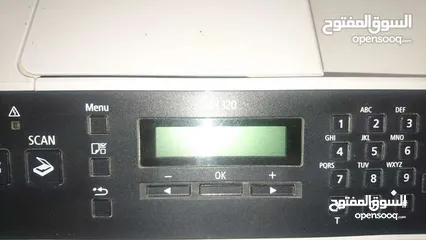  1 طابعه كانون وتصوير وفاكس ملون واسود للبيع بسعر مغري