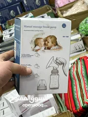  3 شفاط حليب ثدي يدوية مضخة يدوية من السيليكون قابلة للتعديل للرضاعة الطبيعية