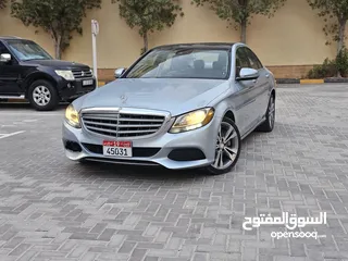  3 Mercedes Benz c300 sedan 2016 baby blue