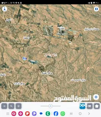  7 للبيع قطعة أرض 11 دونم في المطبه الموقر قرب مصنع الشماليه