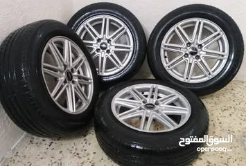  7 تشكيله مميزه من الجنطات للبيع او البدل حرق اسعار