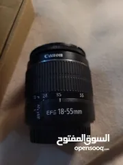  6 كاميرا كانون 250d شبه جديدة استعمال خفيف