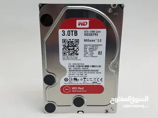  1 هاردسك 3tera من افضل واغلى الأنواع wd red