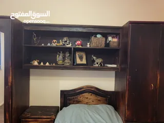  5 غرفة نوم مستعمله خشب زان و لاتي