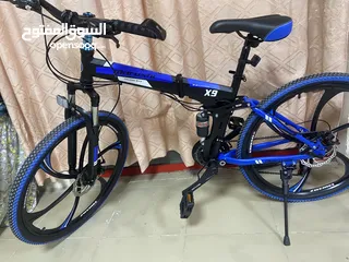  1 Marushi folding cycle  Blue color  Condition new