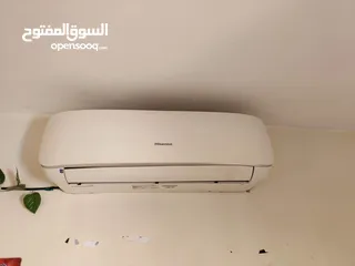  1 مكيف هايسنس  نوعيه ممتازه توفير