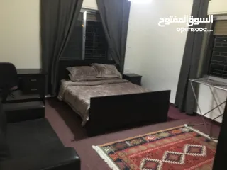 1 استوديو مفروش للايجار في رام الله قرب بنك الاردن ومسجد جمال عبد الناصر
