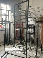  5 فاترينت وملكانات وستاندات ورفوف للبيع في نابلس