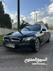  4 Mercedes E220D  بانوراما  موديل 2017 برخصة  دهان شركة  فل اضافات  امكانية البدل وارد  كرتونه سيارة