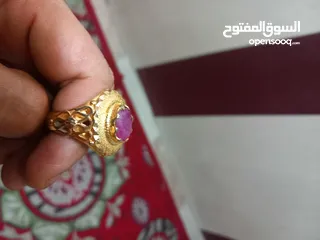  6 خاتم ياقوت أفريقي